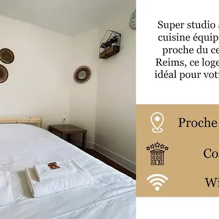 Le Cernay, Cosy Proche Centre-ville Reims